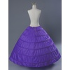 image:imageMISSYDRESS Full Aline 6 Hoop FloorLength Bridal Dress Gown Slip PetticoatPurple