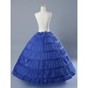image:imageMISSYDRESS Full Aline 6 Hoop FloorLength Bridal Dress Gown Slip PetticoatRoyal Blue