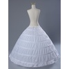 image:imageMISSYDRESS Full Aline 6 Hoop FloorLength Bridal Dress Gown Slip PetticoatWhite
