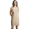 image:imageBEAUTELICATE Women 100 Cotton Slip with Adjustable Straps Under Dress Lightweight Above Knee Summer NightgownNude
