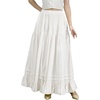image:imageBEAUTELICATE Women Half Slip Full Length Underskirt 100 Cotton Medieval Cosplay SkirtClassic Ivory