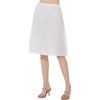 image:imageBEAUTELICATE Womens Half Slip 100 Cotton Vintage Underskirt in 3 LengthsIvory24 Length
