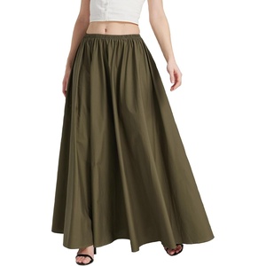 image:imageBEAUTELICATE Victorian Dress Renaissance Skirt Gypsy Long Maxi Medieval Skirt Aline Full LengthOlive Green