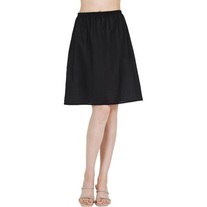 image:imageBEAUTELICATE Womens Half Slip 100 Cotton Vintage Underskirt in 3 LengthsBlack20 Length
