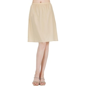 image:imageBEAUTELICATE Womens Half Slip 100 Cotton Vintage Underskirt in 3 LengthsNude20 Length