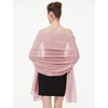 image:imageBEAUTELIATE Soft Chiffon Scarfs Shawls and Wraps for Evening Dresses Bridal Wedding Shawl WrapsBallet Pink