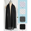 image:imageBEAUTELIATE Soft Chiffon Scarfs Shawls and Wraps for Evening Dresses Bridal Wedding Shawl WrapsBlack