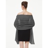 image:imageBEAUTELIATE Soft Chiffon Scarfs Shawls and Wraps for Evening Dresses Bridal Wedding Shawl WrapsDark Grey