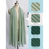 image:imageBEAUTELIATE Soft Chiffon Scarfs Shawls and Wraps for Evening Dresses Bridal Wedding Shawl WrapsDusty Sage