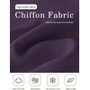 image:imageBEAUTELIATE Soft Chiffon Scarfs Shawls and Wraps for Evening Dresses Bridal Wedding Shawl WrapsGrape