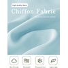image:imageBEAUTELIATE Soft Chiffon Scarfs Shawls and Wraps for Evening Dresses Bridal Wedding Shawl WrapsIce Blue