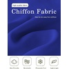 image:imageBEAUTELIATE Soft Chiffon Scarfs Shawls and Wraps for Evening Dresses Bridal Wedding Shawl WrapsRoyal Blue