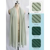image:imageBEAUTELIATE Soft Chiffon Scarfs Shawls and Wraps for Evening Dresses Bridal Wedding Shawl WrapsSage Green