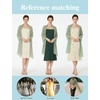 image:imageBEAUTELIATE Soft Chiffon Scarfs Shawls and Wraps for Evening Dresses Bridal Wedding Shawl WrapsSage Green