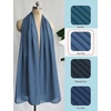 image:imageBEAUTELIATE Soft Chiffon Scarfs Shawls and Wraps for Evening Dresses Bridal Wedding Shawl WrapsSlate Blue