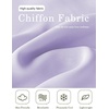 image:imageBEAUTELIATE Soft Chiffon Scarfs Shawls and Wraps for Evening Dresses Bridal Wedding Shawl WrapsWisteria