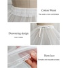 image:imageBEAUTELICATE 6 Hoops Petticoat Full Aline Floorlength Bridal Hoop Skirt Gown CrinolinaWhite