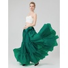 image:imageBEAUTELICATE Hoopless Petticoat Aline Petticoat Skirt for Women Under Dress Crinoline UnderskirtEmerald Green