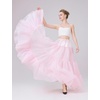 image:imageBEAUTELICATE Hoopless Petticoat Aline Petticoat Skirt for Women Under Dress Crinoline UnderskirtLight Pink