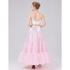 image:imageBEAUTELICATE Hoopless Petticoat Aline Petticoat Skirt for Women Under Dress Crinoline UnderskirtLight Pink