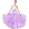 image:imageBEAUTELICATE Hoopless Petticoat Aline Petticoat Skirt for Women Under Dress Crinoline UnderskirtLilac