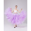 image:imageBEAUTELICATE Hoopless Petticoat Aline Petticoat Skirt for Women Under Dress Crinoline UnderskirtLilac