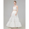 image:imageBEAUTELICATE Hoopless Petticoat Aline Petticoat Skirt for Women Under Dress Crinoline UnderskirtOffwhite