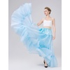 image:imageBEAUTELICATE Hoopless Petticoat Aline Petticoat Skirt for Women Under Dress Crinoline UnderskirtSky Blue