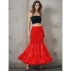 image:imageBEAUTELICATE Women Petticoat Skirt for Women Under Dress Hoopless Petticoat Mermaid PetticoatRed