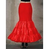 image:imageBEAUTELICATE Women Petticoat Skirt for Women Under Dress Hoopless Petticoat Mermaid PetticoatRed