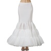 image:imageBEAUTELICATE Women Petticoat Skirt for Women Under Dress Hoopless Petticoat Mermaid PetticoatWhite
