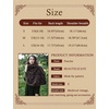 image:imageBEAUTELICATE Women Short Cape Faux Mink Fur Shawl Pullover Cowl Neck Medieval Short TopsLong Stylemink Print