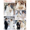 image:imageBEAUTELICATE Womens Party Faux Fox Fur Long Shawl Cloak Hooded Cape CoatIvory