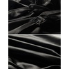 image:imageBEAUTELICATE Womens Wedding Hooded Cape Bridal Cloak Poncho Full LengthBlack