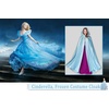image:imageBEAUTELICATE Womens Wedding Hooded Cape Bridal Cloak Poncho Full LengthIce Blue