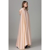 image:imageBEAUTELICATE Womens Wedding Hooded Cape Bridal Cloak Poncho Full LengthLight Champagne