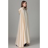 image:imageBEAUTELICATE Womens Wedding Hooded Cape Bridal Cloak Poncho Full LengthPurple