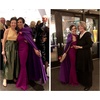 image:imageBEAUTELICATE Womens Wedding Hooded Cape Bridal Cloak Poncho Full LengthPurple