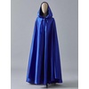 image:imageBEAUTELICATE Womens Wedding Hooded Cape Bridal Cloak Poncho Full LengthRoyal Blue