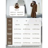 image:imageBEAUTELICATE Womens Wool Coat Single Breasted Winter Long Trench Coat with Belt 2 Pockets