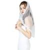 White - Elbow Length 28