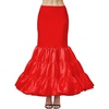 image:imageBEAUTELICATE Women Petticoat Skirt for Women Under Dress Hoopless Petticoat Mermaid PetticoatRed