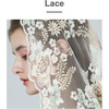image:imageBEAUTELICATE 1st Communion Veil  Catholic Mantilla and Chapel Veil for Church Easter Latin MassChampagned Shape