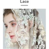 image:imageBEAUTELICATE 1st Communion Veil  Catholic Mantilla and Chapel Veil for Church Easter Latin MassChampagneinfinity
