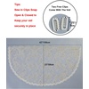 image:imageBEAUTELICATE 1st Communion Veil  Catholic Mantilla and Chapel Veil for Church Easter Latin MassGoldd Shape