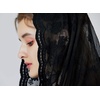 image:imageBEAUTELICATE Catholic Chapel Veil Easter Mantilla Latin Mass Church Cathedral Head Covering Infinity Lace ScarfStyle1black