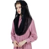 image:imageBEAUTELICATE Catholic Chapel Veil Easter Mantilla Latin Mass Church Cathedral Head Covering Infinity Lace ScarfStyle1black