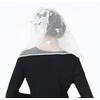 image:imageBEAUTELICATE Catholic Chapel Veil Easter Mantilla Latin Mass Church Cathedral Head Covering Infinity Lace ScarfStyle1off White
