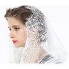image:imageBEAUTELICATE Catholic Chapel Veil Easter Mantilla Latin Mass Church Cathedral Head Covering Infinity Lace ScarfStyle2off White