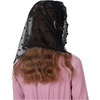 image:imageBEAUTELICATE Easter Catholic Mantilla Chapel Veil Latin Mass Halloween Church Cathedral Lace Head CoveringBlack